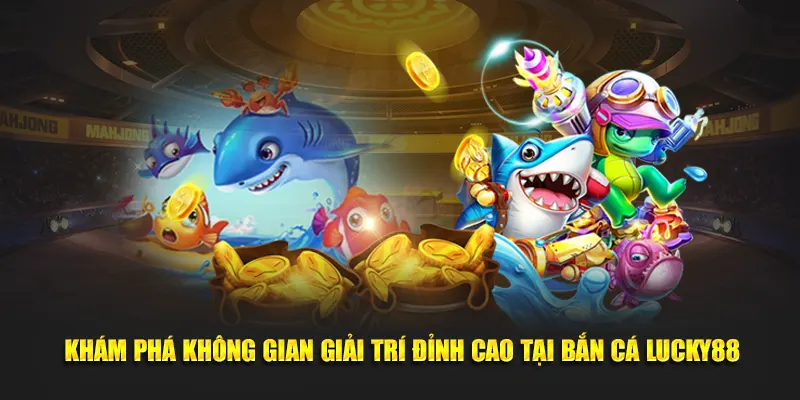 Khám phá không gian giải trí đỉnh cao tại bắn cá Lucky88