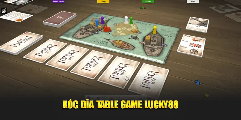 Xóc đĩa table game Lucky88